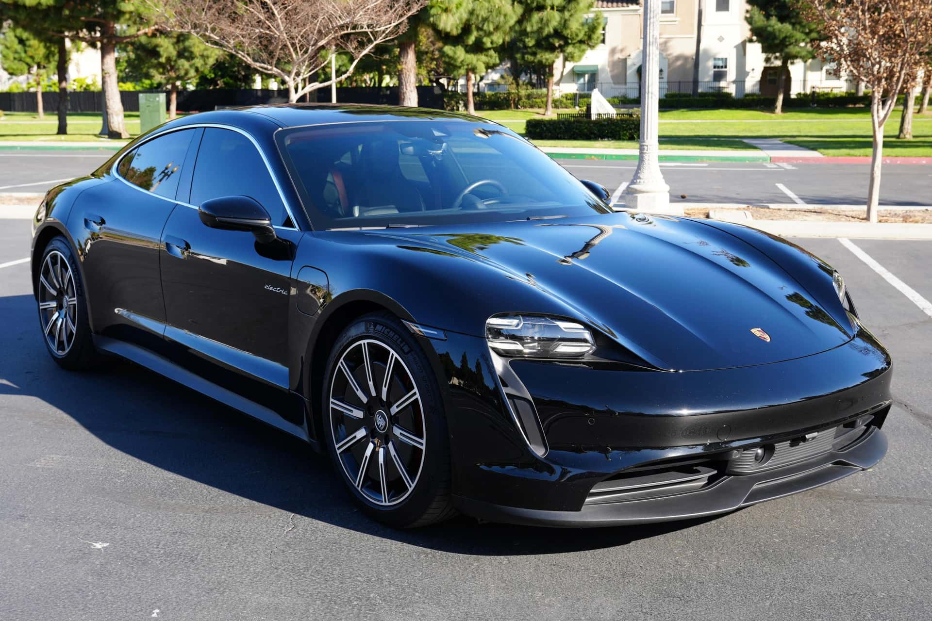 2020 Porsche Taycan sold for $43,500