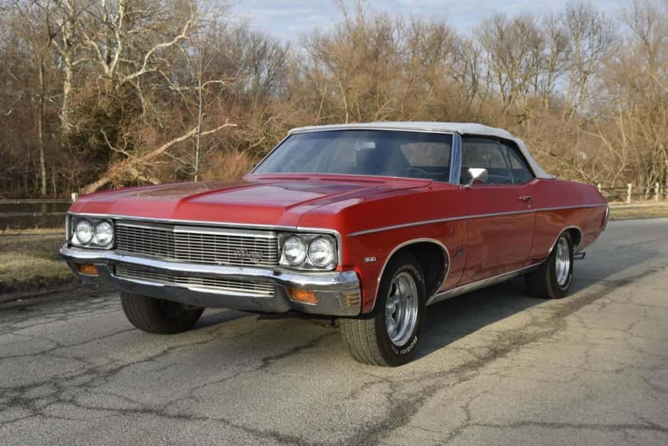 1970 Chevrolet Impala (1965-1970) sold for $16,350