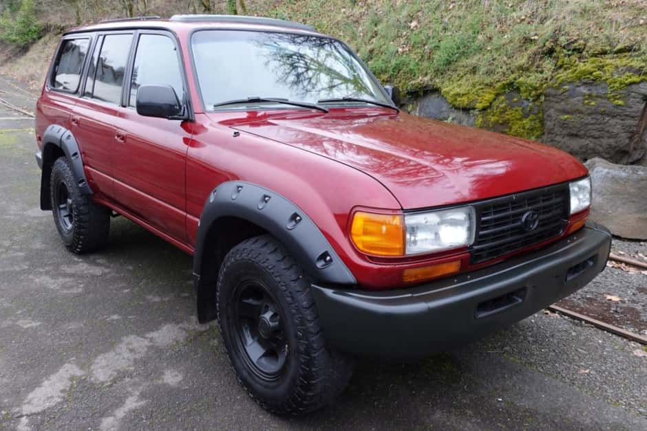 1996 Toyota Land Cruiser 80-Series sold for $17,250