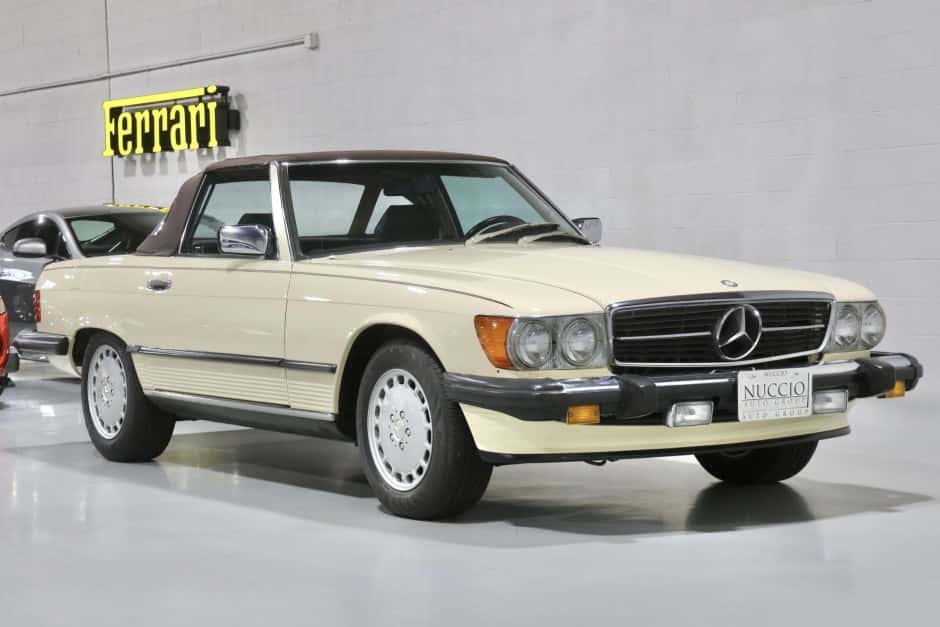 1987 Mercedes-Benz R107 SL sold for $36,000