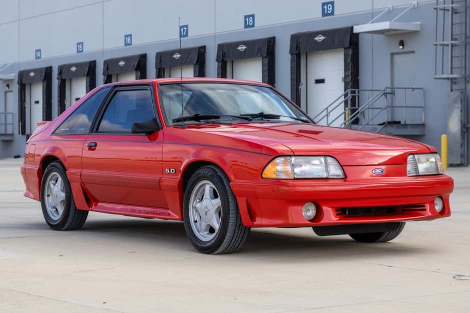 1993 Ford Fox-Body Mustang sold for $36,000