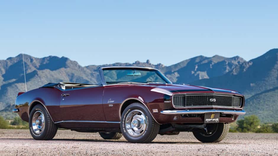 1968 Chevrolet Camaro (1st Generation – 1967-1969) sold for $43,000