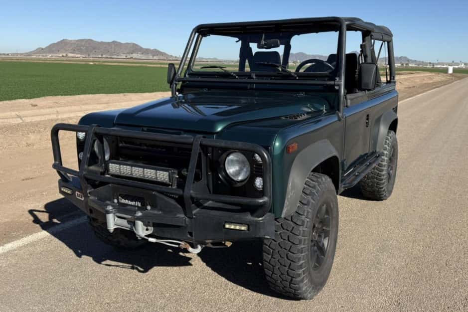 1997 Land Rover Defender 90 NAS sold for $47,500