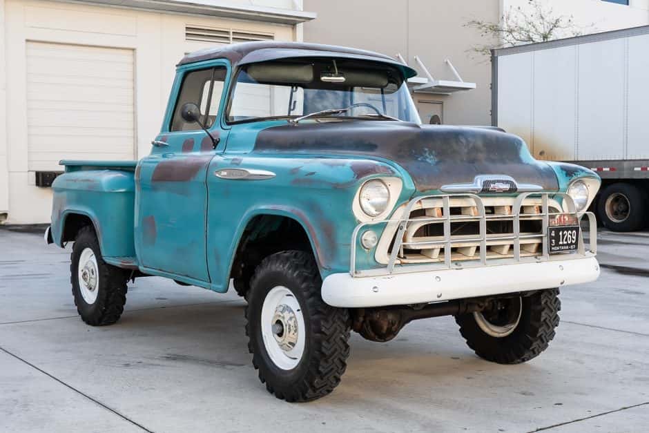 1957 Chevrolet Task Force Pickup (1955-1959) sold for $40,000