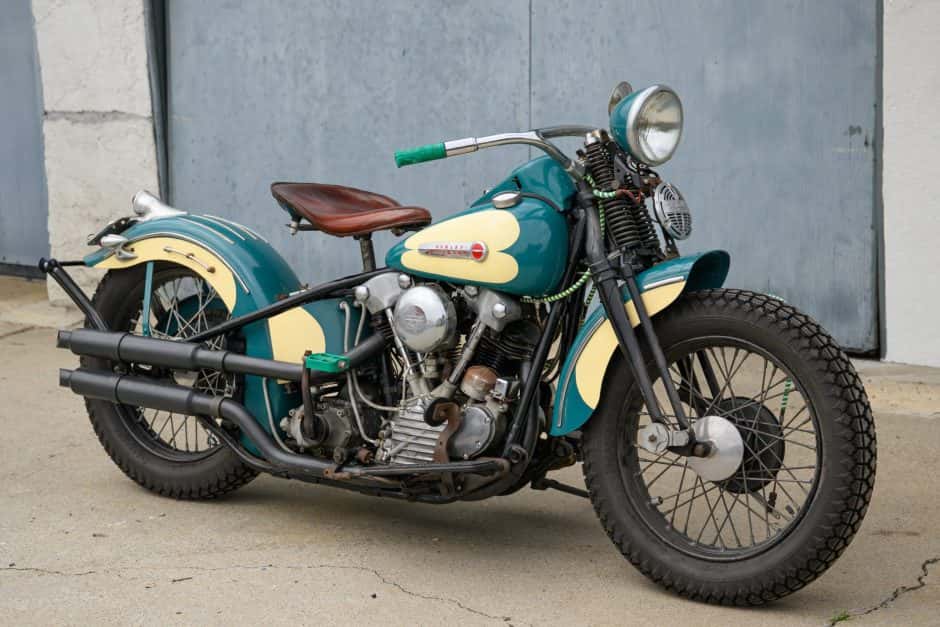 1947 Harley-Davidson Knucklehead sold for $35,500