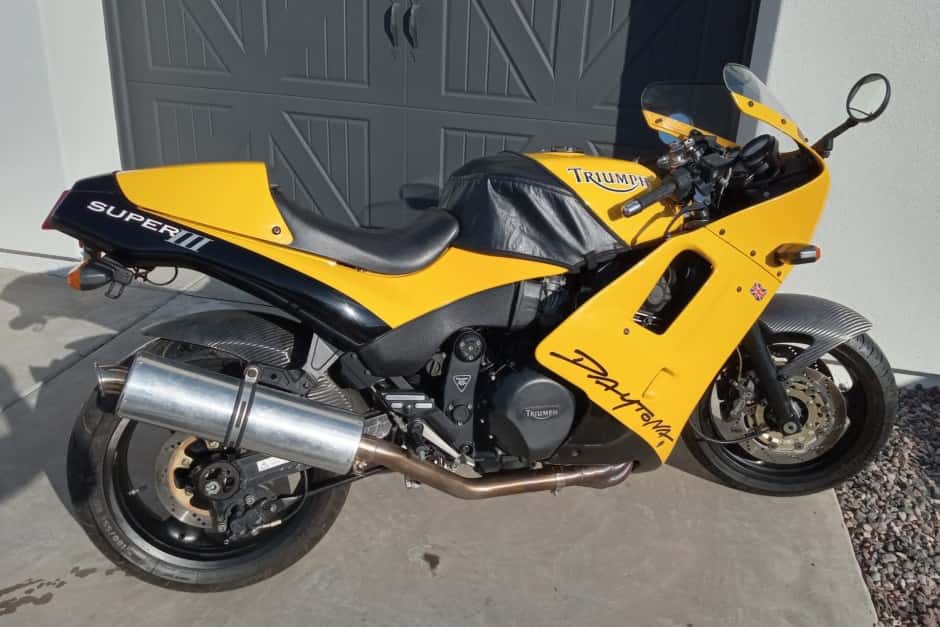 1996 Triumph Daytona (1991+) sold for $4,300