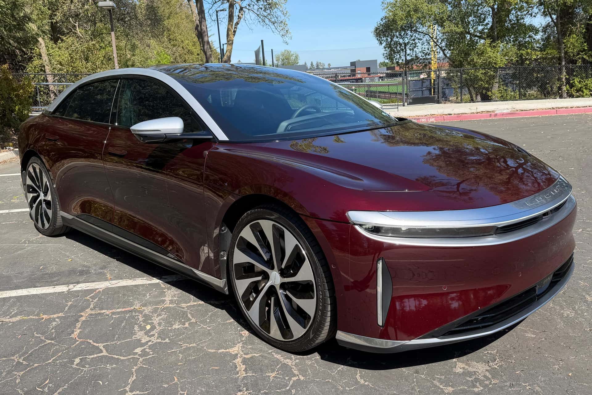 2022 Lucid Air sold for $48,250