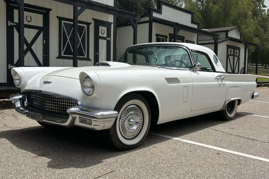 1957 Ford Thunderbird (1955-1957) sold for $23,257