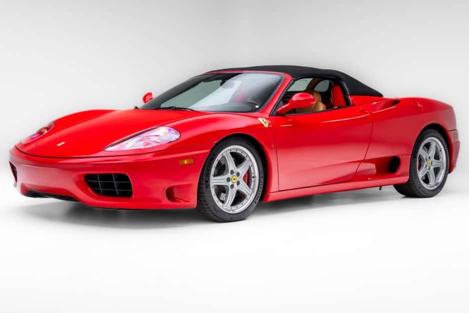 2004 Ferrari 360 sold for $182,123