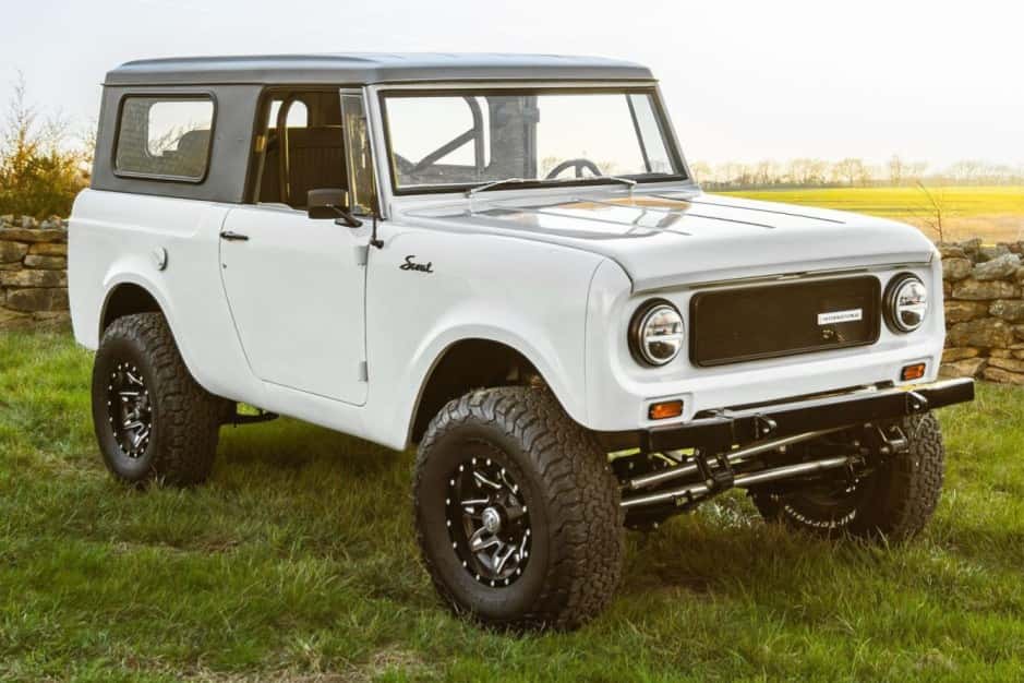 1966 International Harvester Scout 800 sold for $85,000