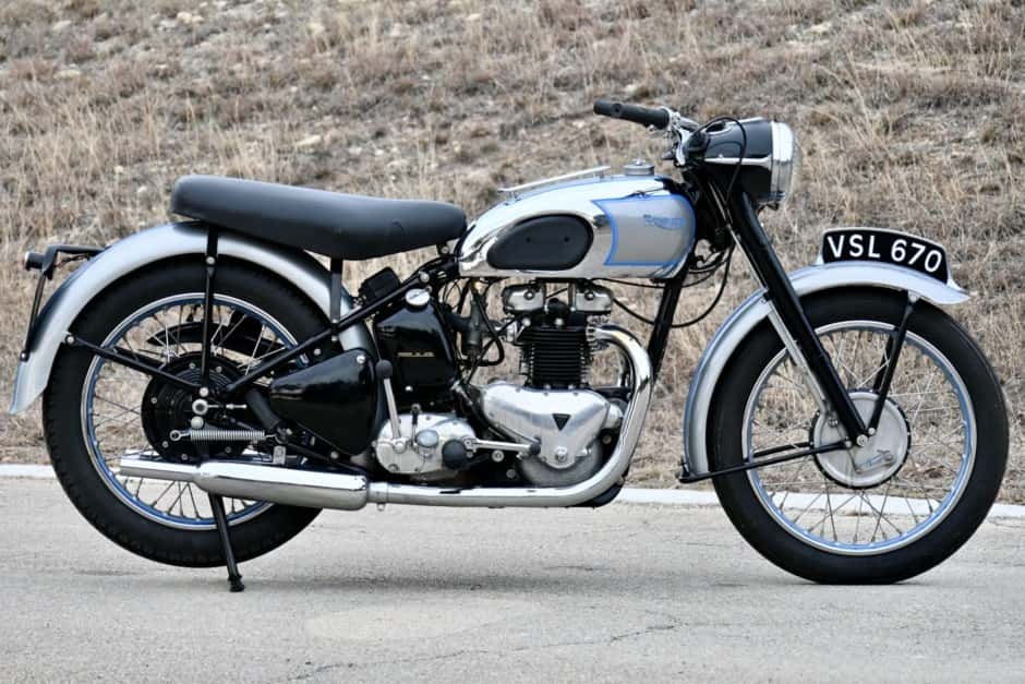 1949 Triumph Tiger (1939-1973) sold for $6,600