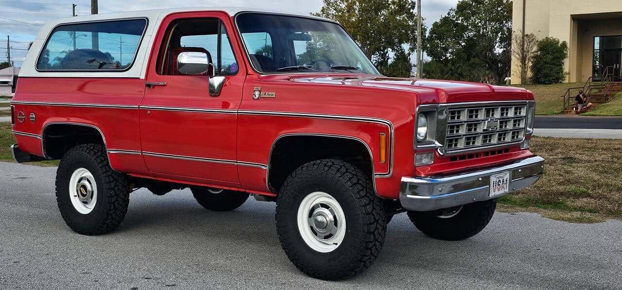 1978 Chevrolet K5 Blazer sold for $37,800