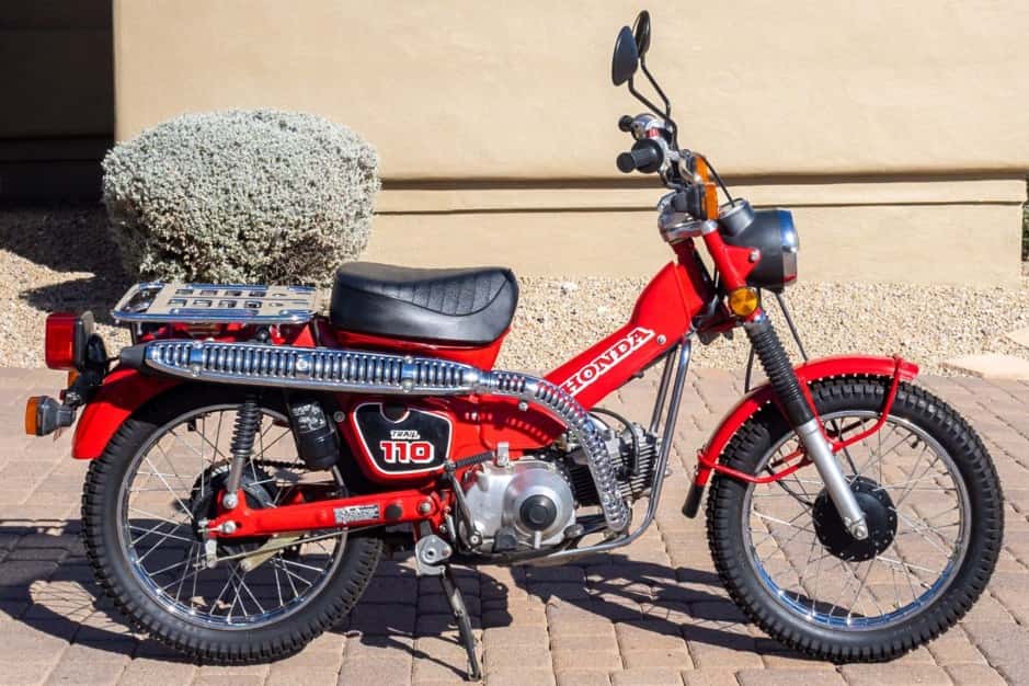 1986 Honda CT110 sold for $4,500