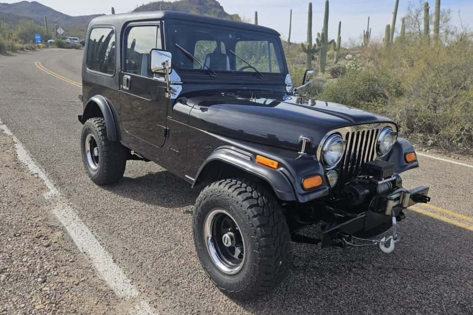 1986 Jeep CJ-7 sold for $14,500