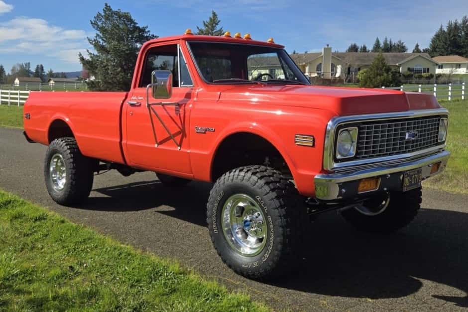 1972 Chevrolet C/K (1967-1972) sold for $70,500