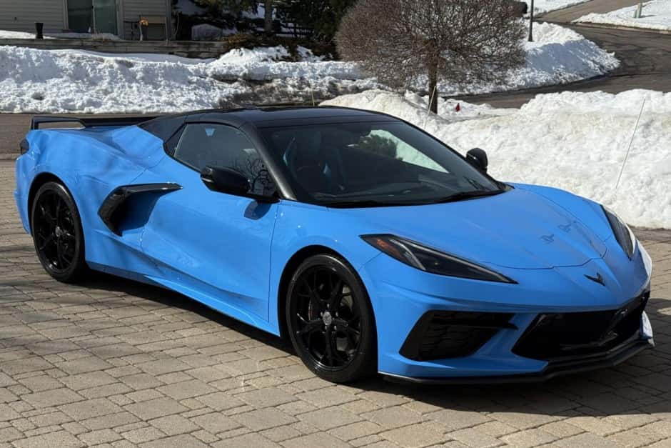 2020 Chevrolet Corvette C8 Stingray Convertible sold for $67,500