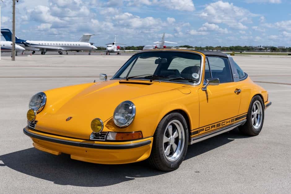 1973 Porsche LWB 911T (1969-1973) sold for $165,000