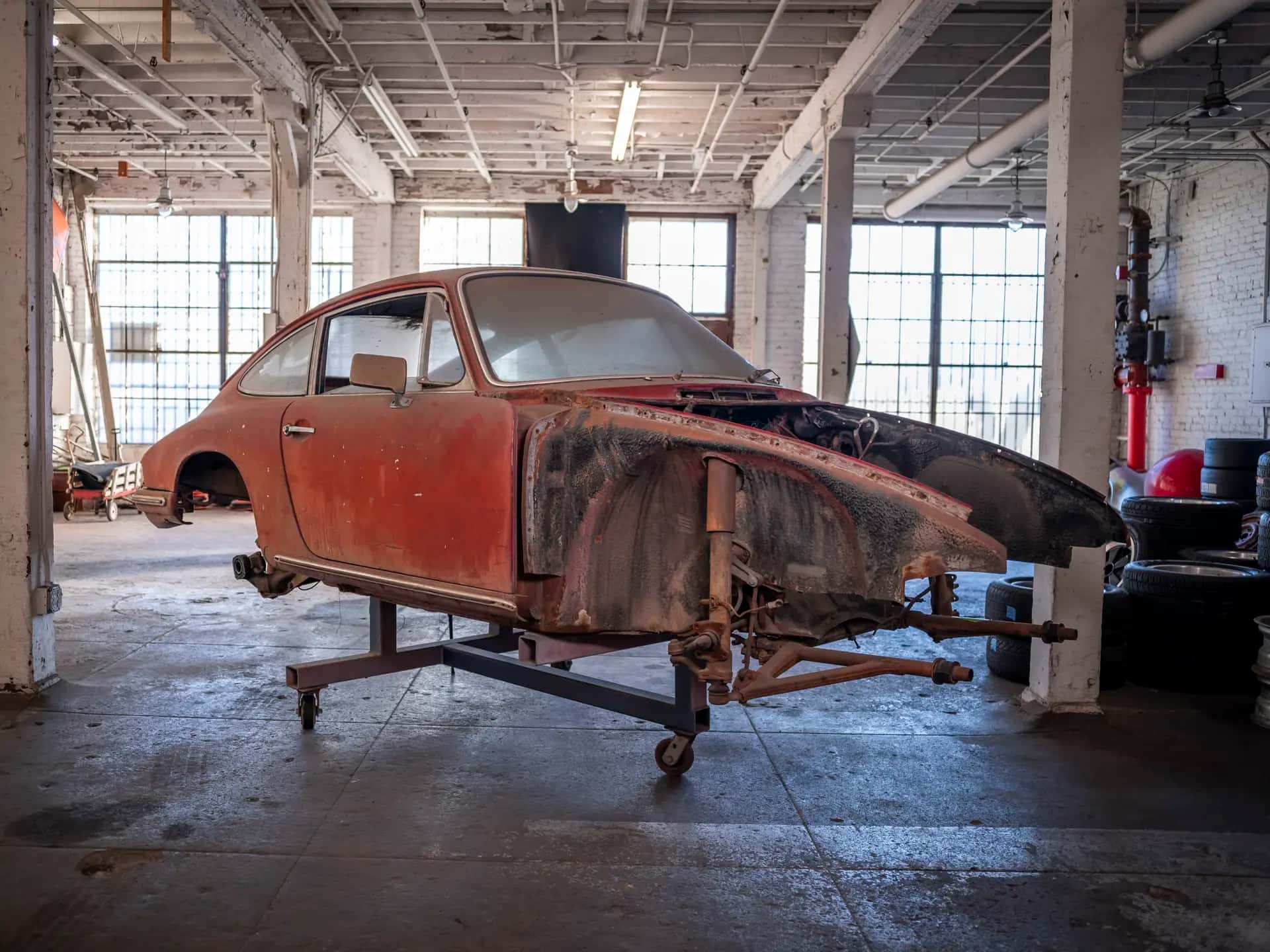 1965 Porsche 912 Coupe Project sold for $3,520