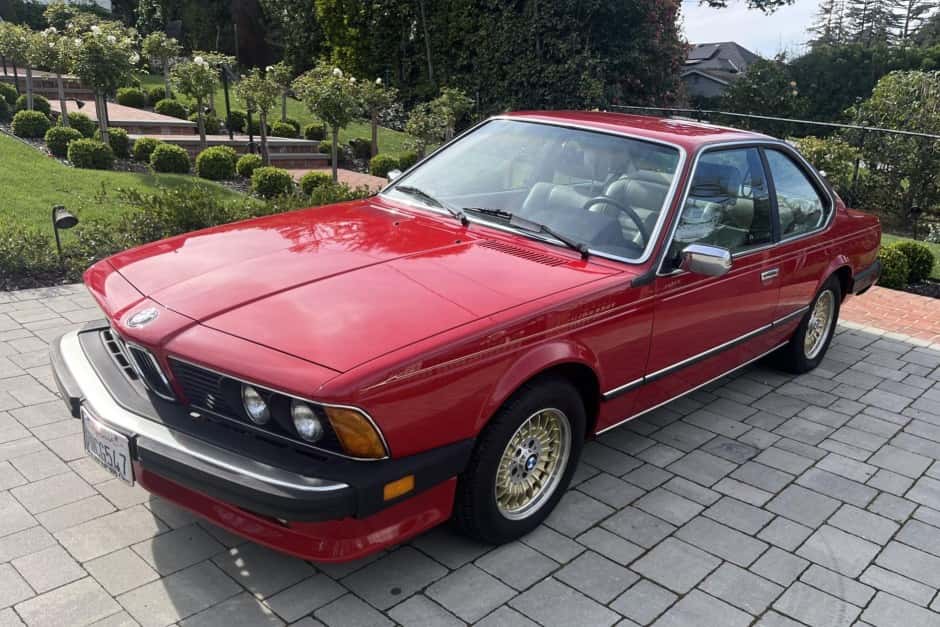 1985 BMW E24 6-Series sold for $19,500