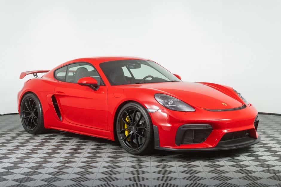 2020 Porsche Cayman GT4 sold for $143,000