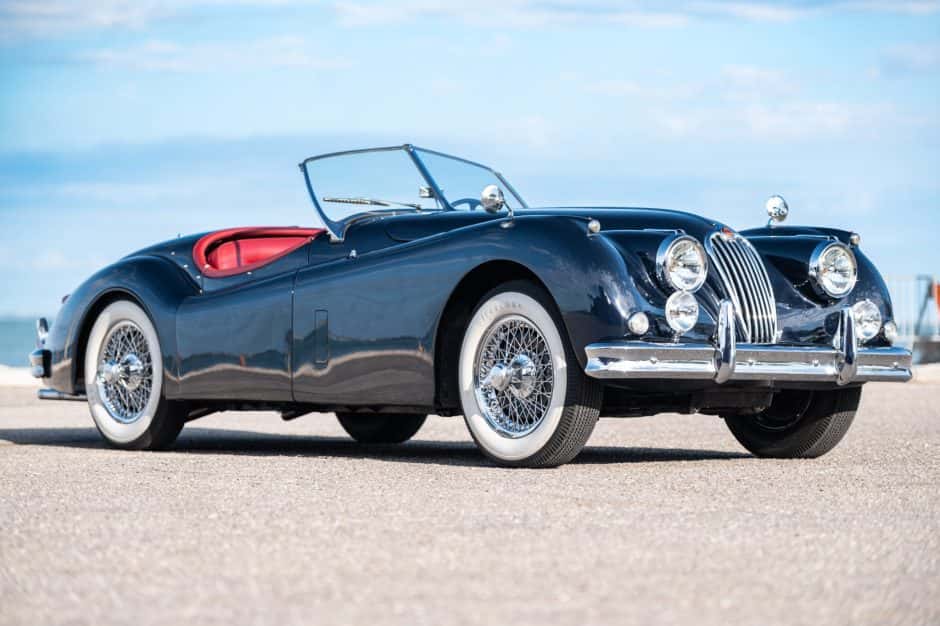 1956 Jaguar XK140 sold for $84,500