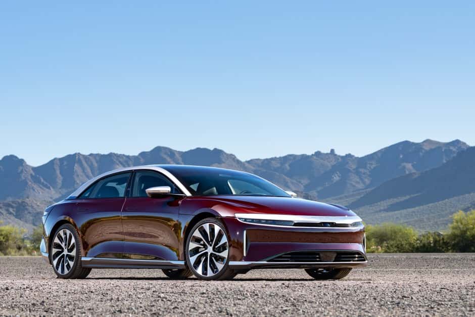 2022 Lucid Air sold for $49,750