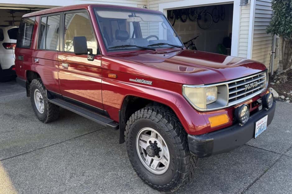 1992 Toyota Land Cruiser 70-Series sold for $20,750