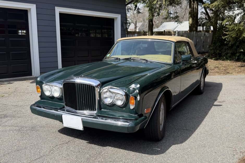 1987 Bentley Continental (1984-1995) sold for $46,000