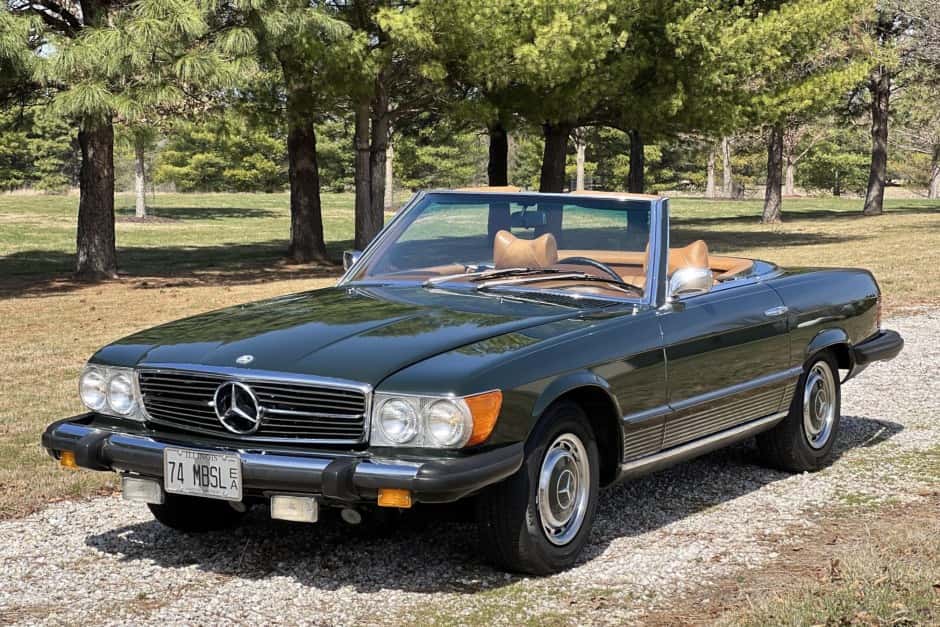1974 Mercedes-Benz R107 SL sold for $24,000