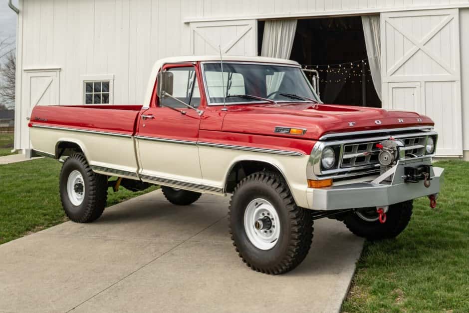 1972 Ford F-Series 1967-1972 sold for $77,500