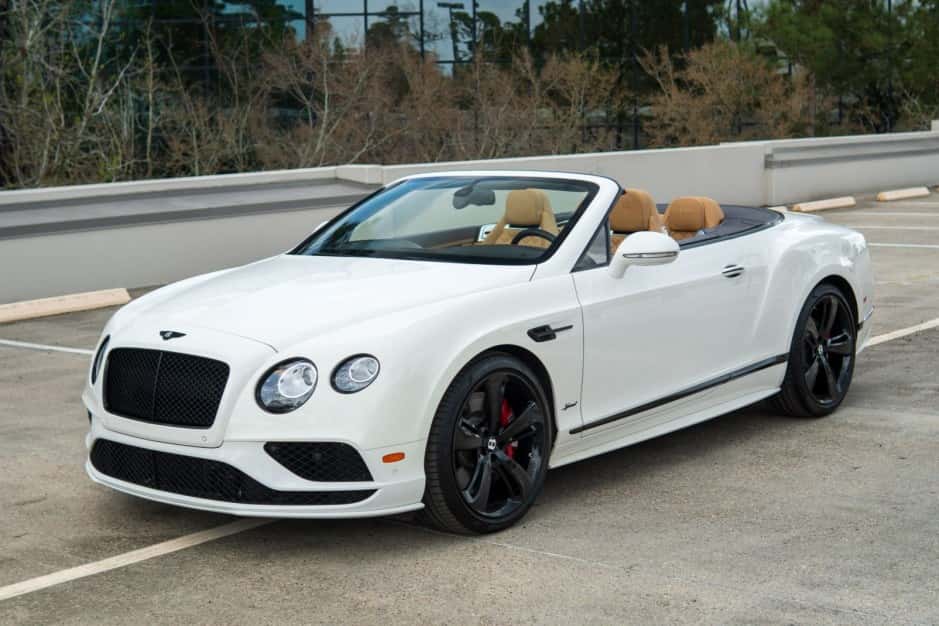 2016 Bentley Continental GTC (2012-2018) sold for $81,500