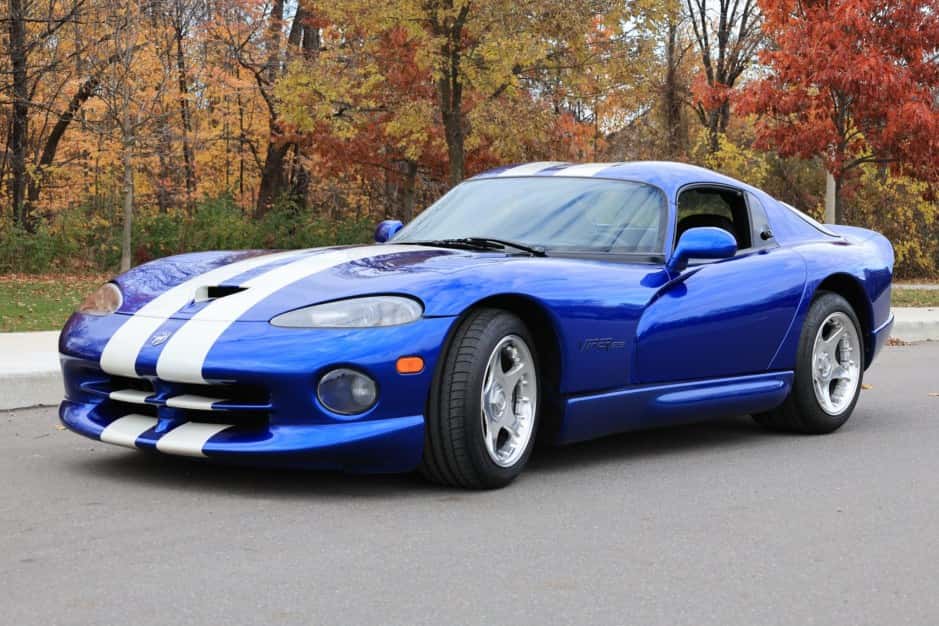 1997 Dodge Viper SR II (1996-2002) sold for $69,999