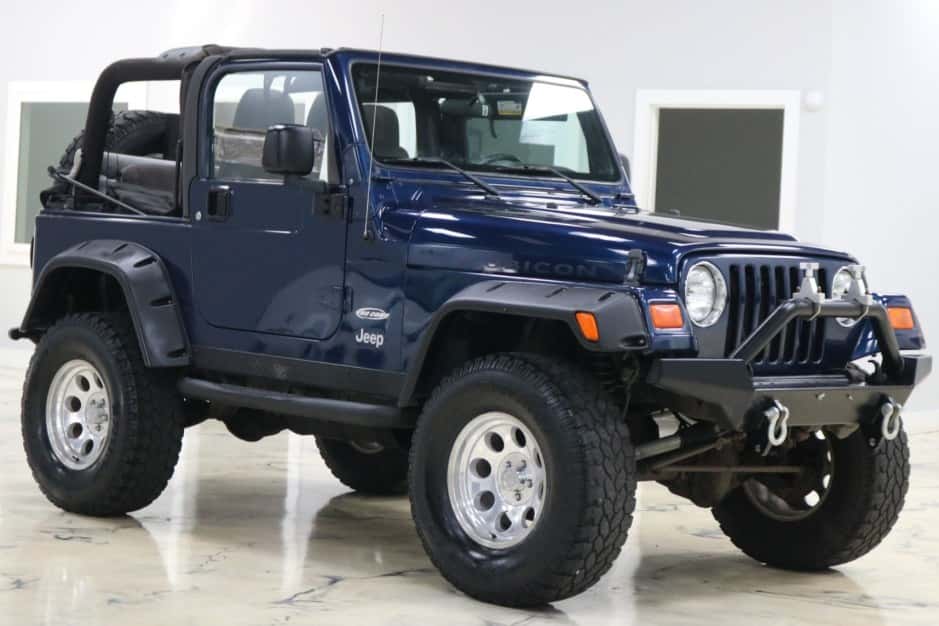 2004 Jeep Wrangler TJ (1997-2006) sold for $16,000