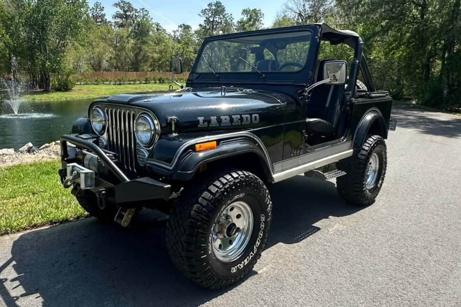1984 Jeep CJ-7 sold for $13,750