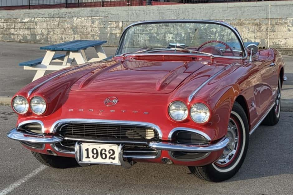 1962 Chevrolet Corvette C1 (1961-1962) sold for $45,000