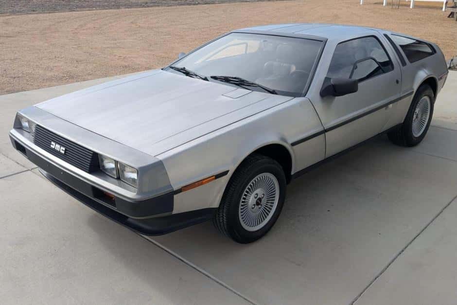 1981 DeLorean DMC-12 sold for $65,126
