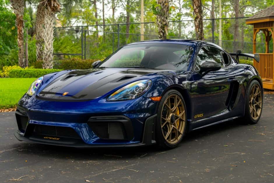 2024 Porsche Cayman GT4 sold for $195,000