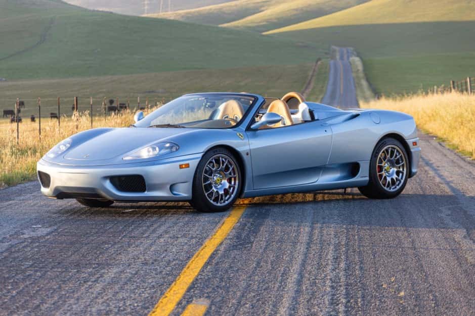 2002 Ferrari 360 sold for $140,000