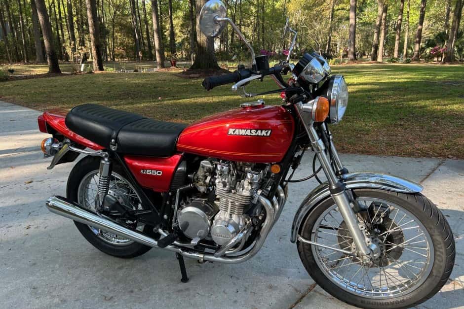 1977 Kawasaki KZ sold for $5,000