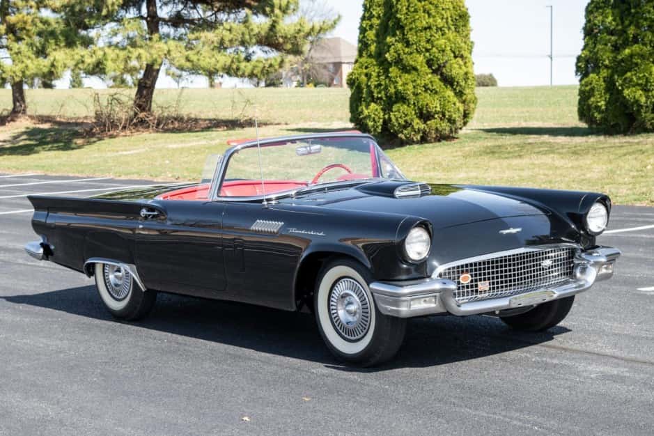 1957 Ford Thunderbird (1955-1957) sold for $35,000