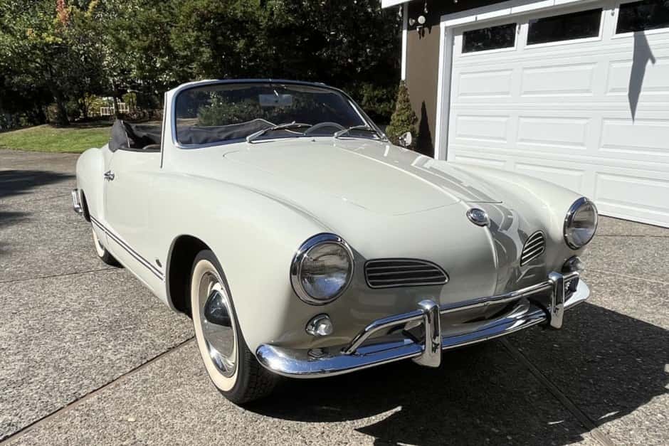 1961 Volkswagen Karmann Ghia sold for $29,000