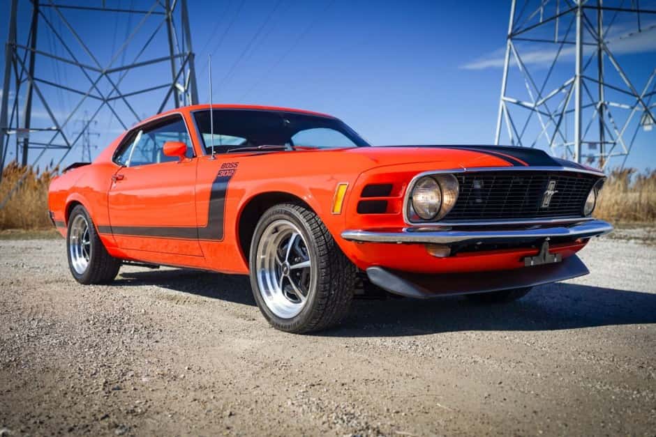 1970 Ford Mustang 1969-1973 sold for $72,970