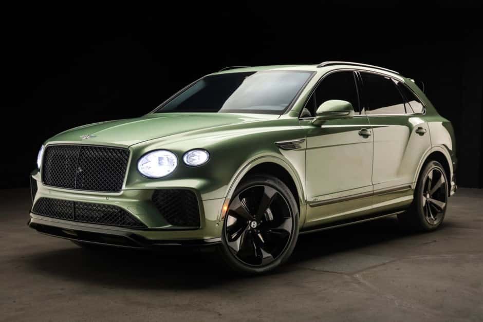 2021 Bentley Bentayga sold for $117,500