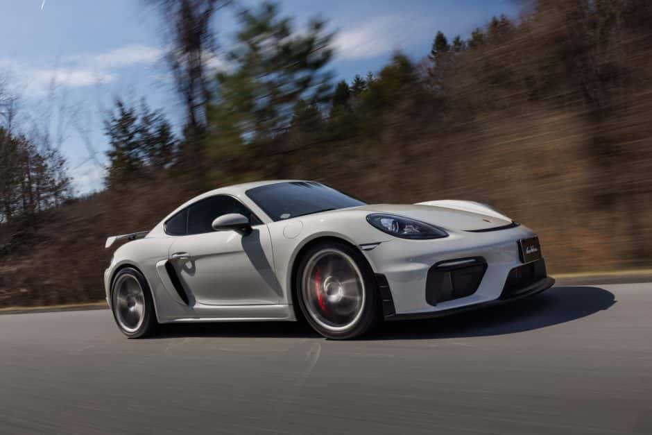 2021 Porsche Cayman GT4 sold for $121,000