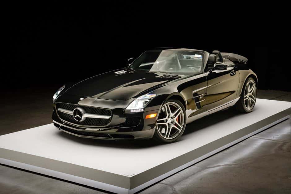 2012 Mercedes-Benz SLS AMG sold for $135,000