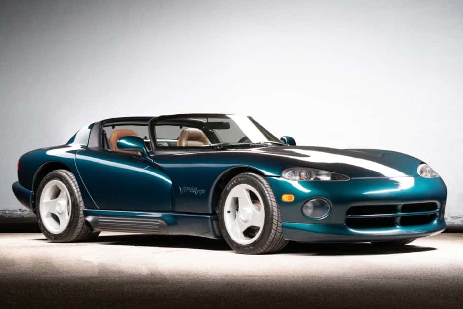 1995 Dodge Viper SR I (1992-1995) sold for $62,500