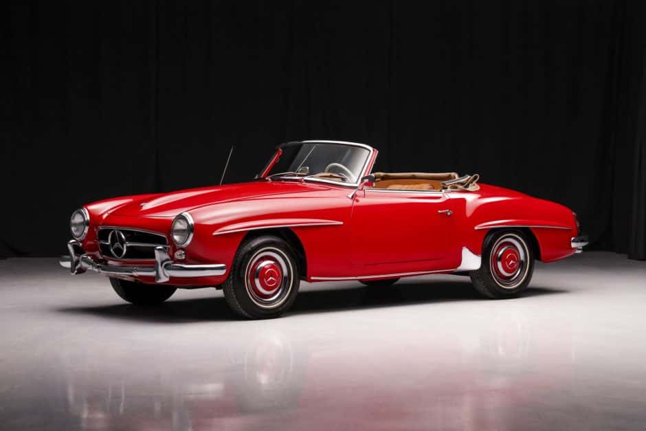 1957 Mercedes-Benz 190SL sold for $87,000