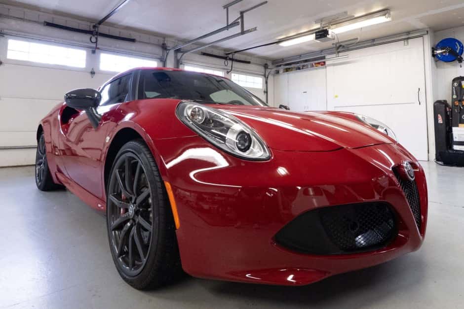 2017 Alfa Romeo 4C sold for $56,500