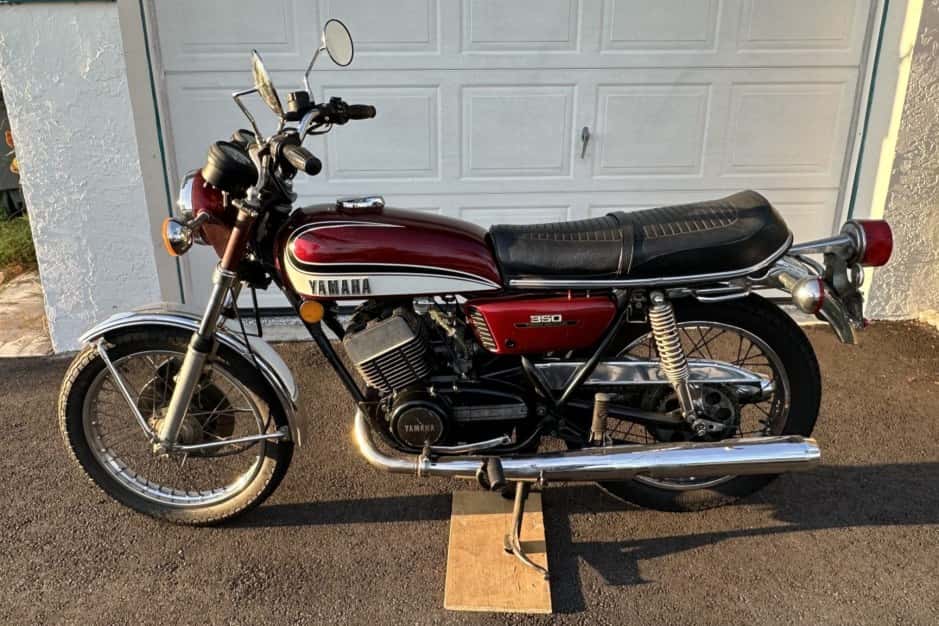 1973 Yamaha RD sold for $3,468