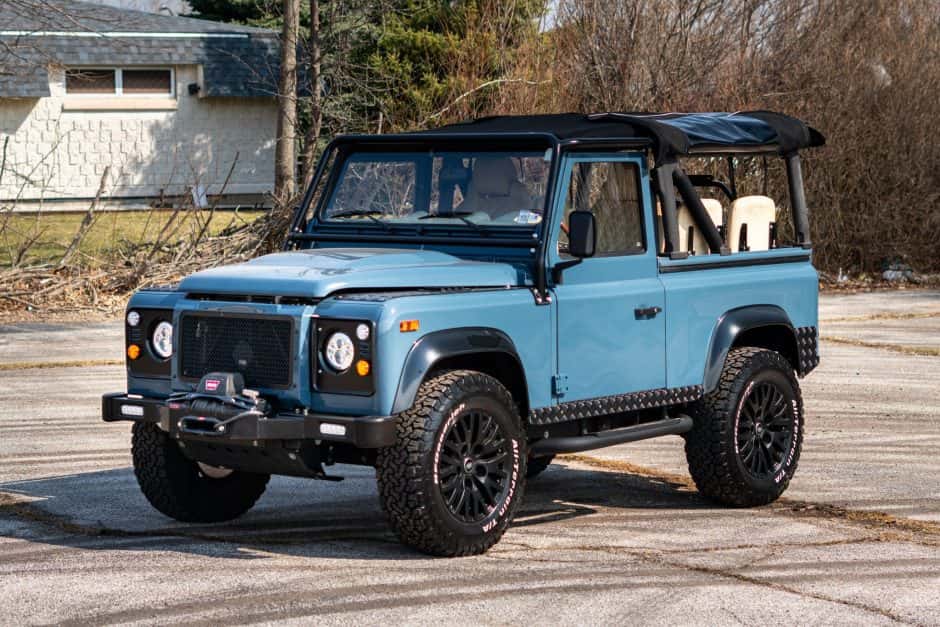 1997 Land Rover Defender 90 NAS sold for $103,000